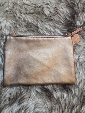 4/$15 Maybelline X Essie Metallic Rose Cosmetic Pouch